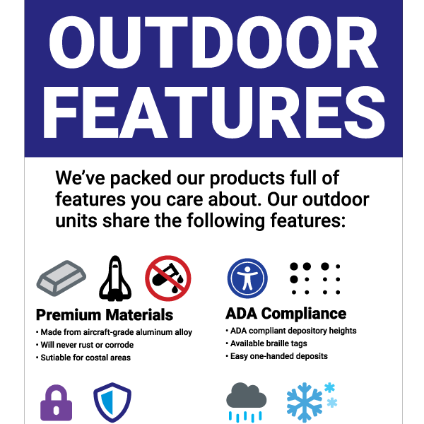 Outdoor Depository Banner Outdoor Depository Banner