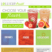 Lollicup Fresh Homepage