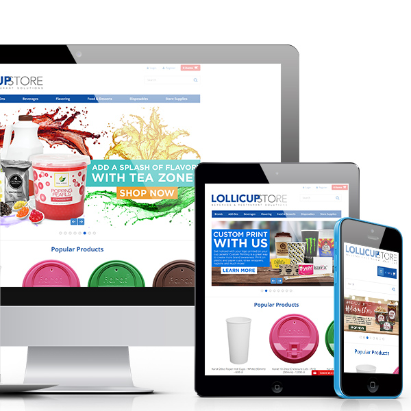 LollicupStore Website