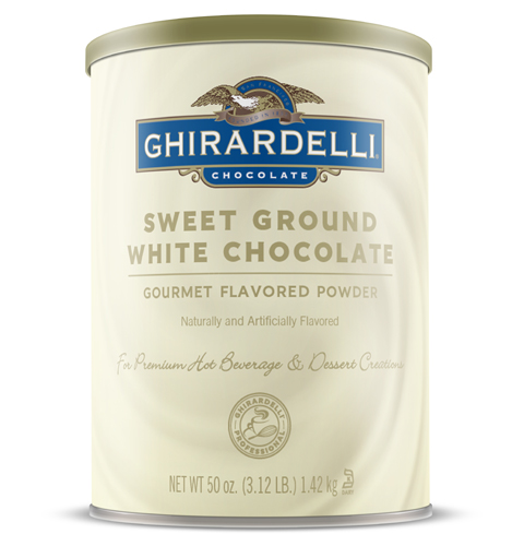 Ghirardelli White Chocolate Powder Can